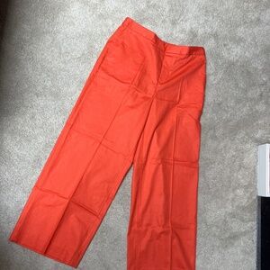 Wide - Leg Linen Pants
